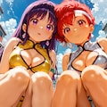 ダーティペアのふたりは百合じゃない #2 2枚目