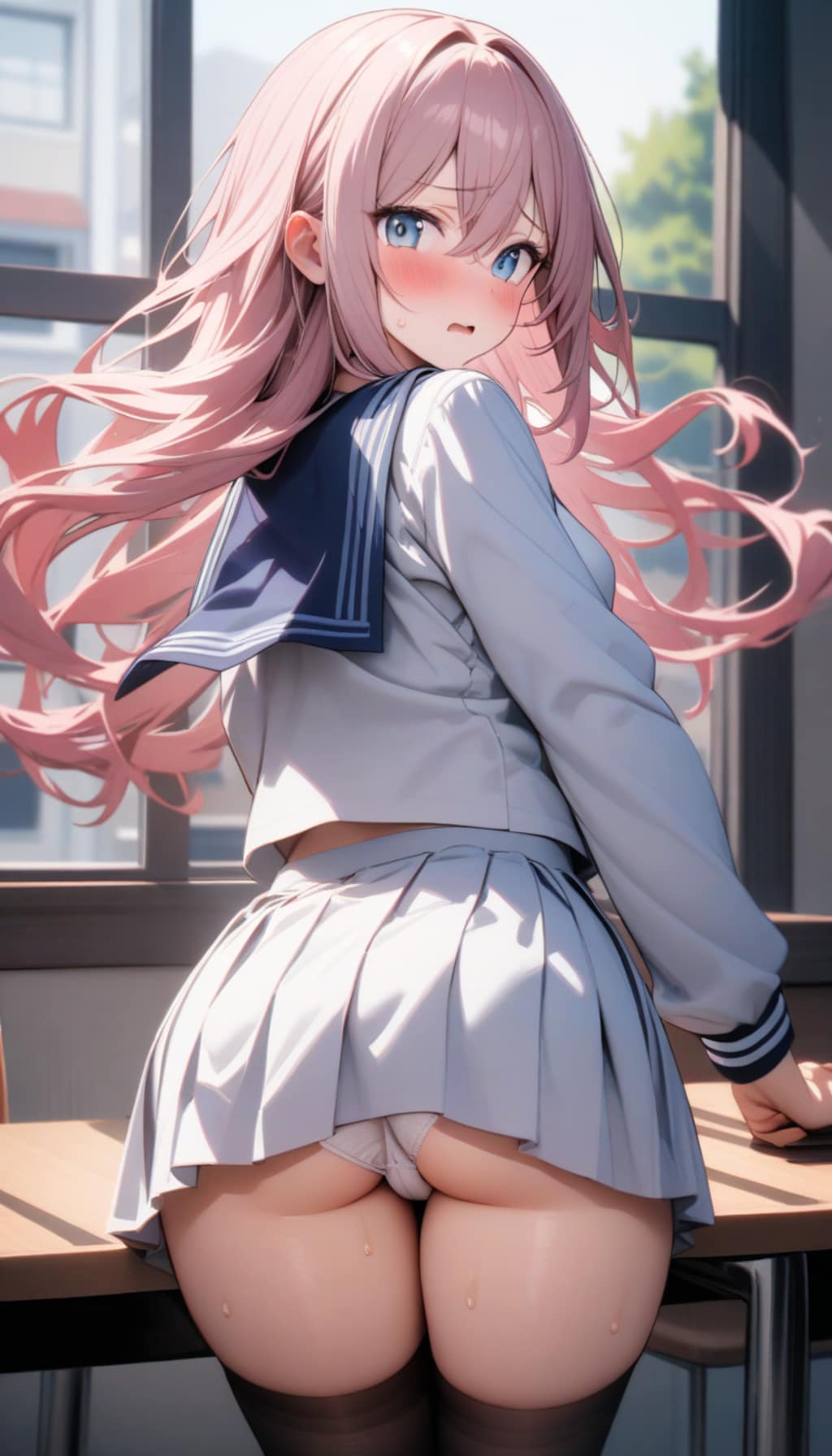 えきどな(ECHIDNA)ちゃんのえっちな後ろ姿