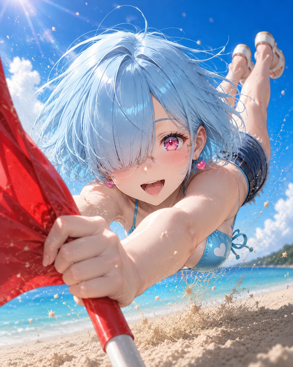 ビーチフラッグ