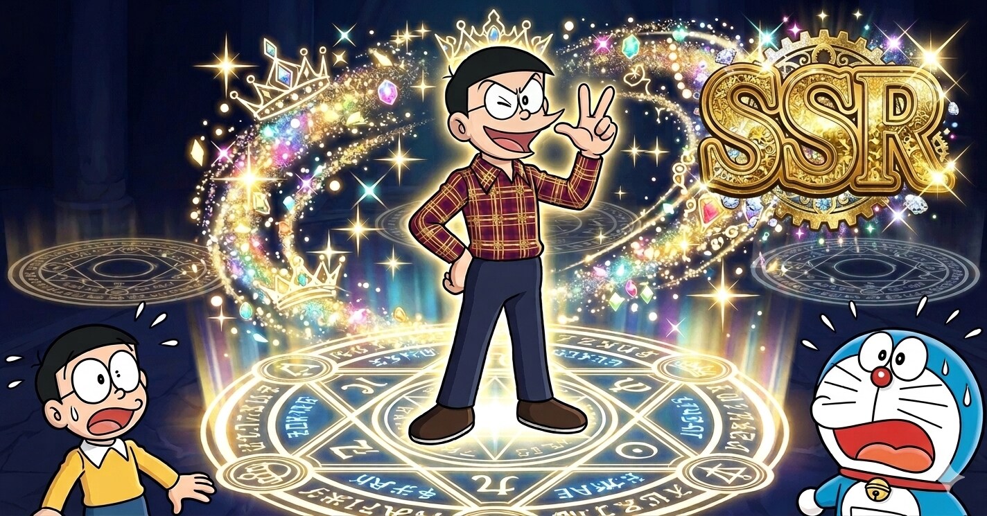 ドラえもんのSSRキャラを手に入れたぞ！