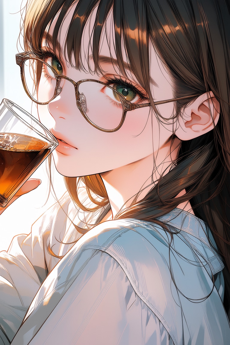 眼鏡姉さん | の人気AIイラスト・グラビア
