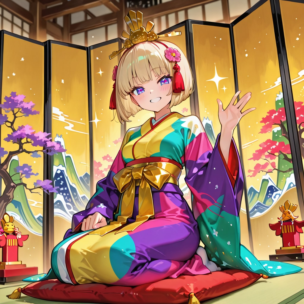 雛祭りテスト【カラフル①】