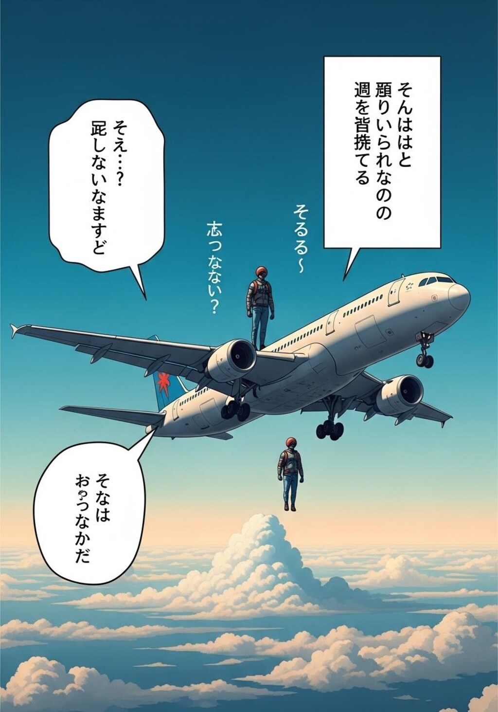 今日は旅客機を喋らせてみた