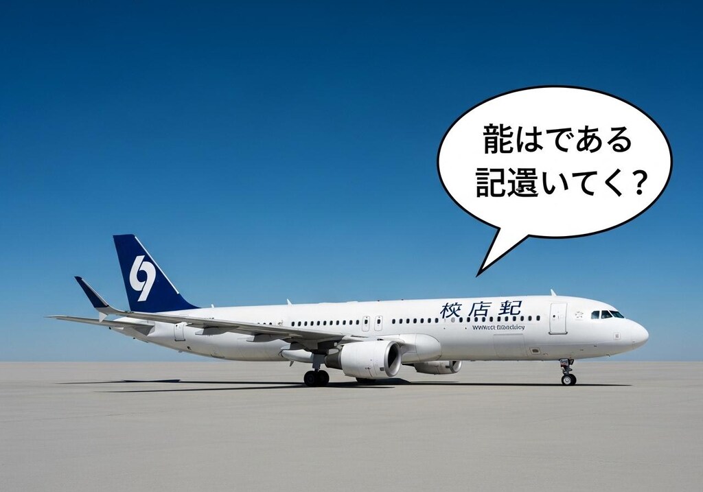 今日は旅客機を喋らせてみた