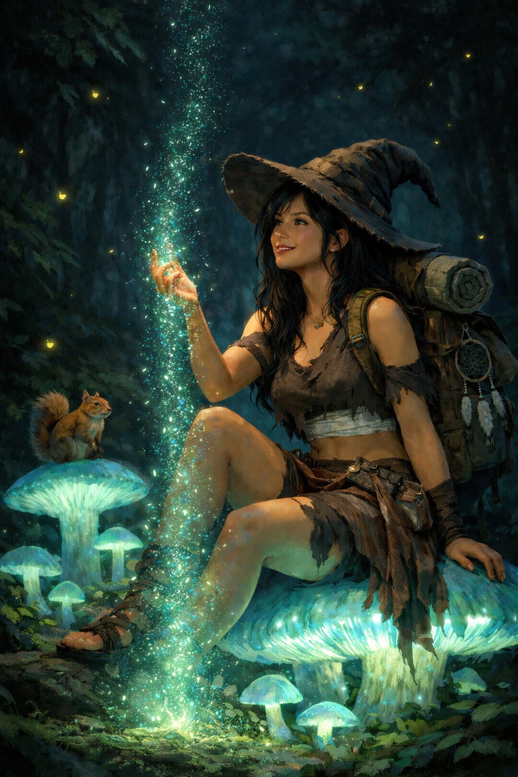 旅をしよう。―夜の森