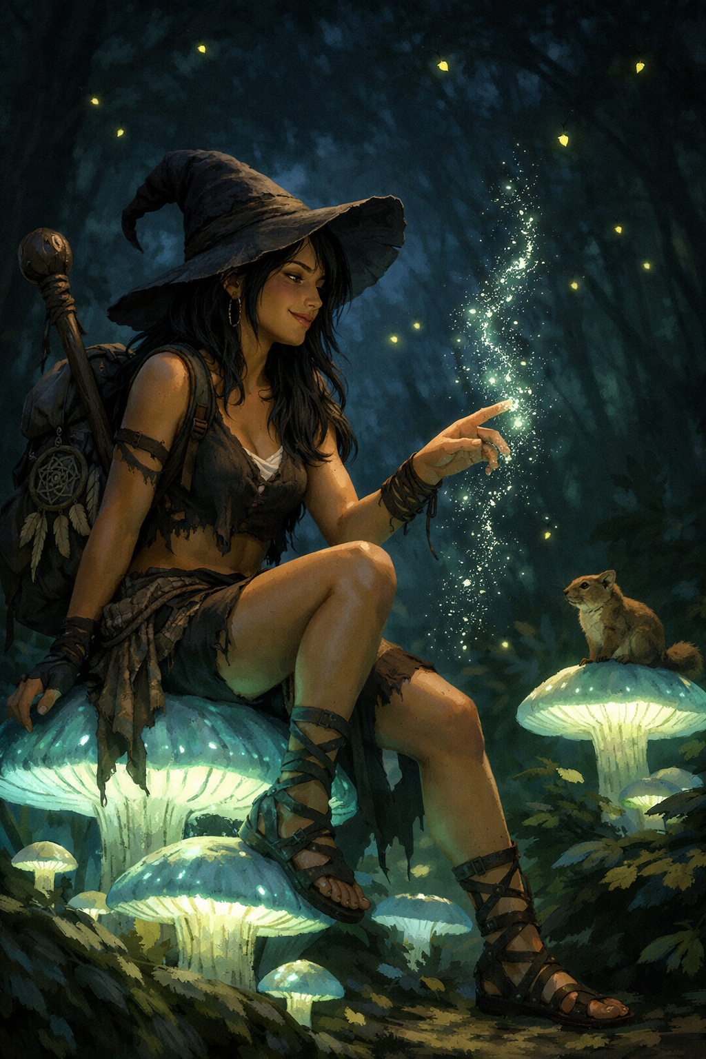 旅をしよう。―夜の森