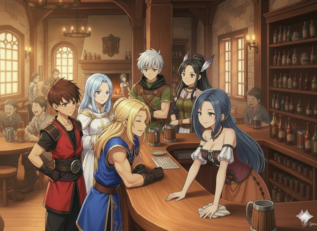 ルイーダの酒場 | の人気AIイラスト・グラビア