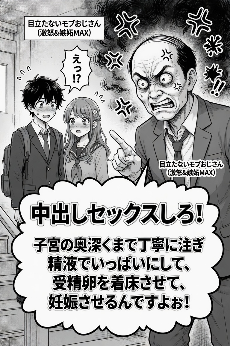 セックスしない若者に説教！