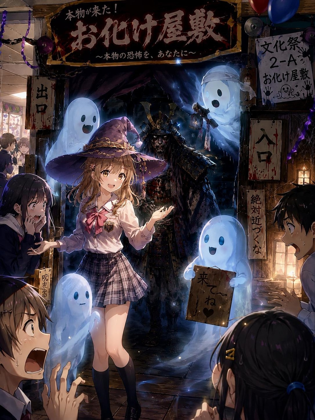 文化祭【魔法少女のリアルお化け屋敷】