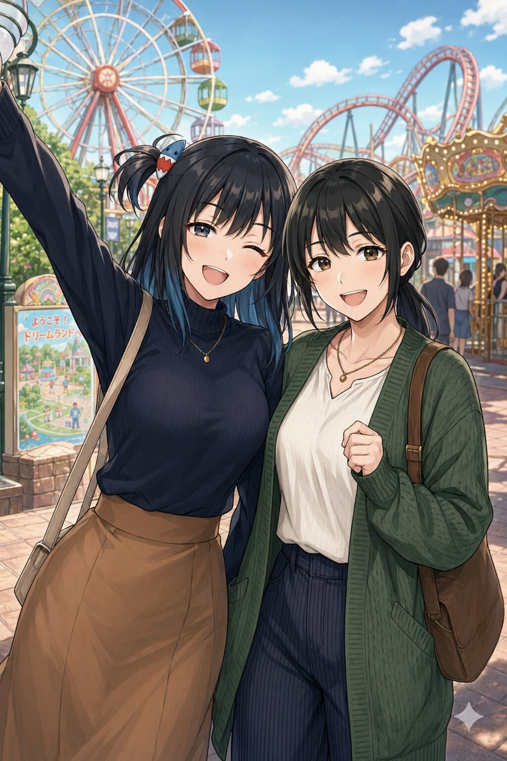 娘同士が仲良い同士