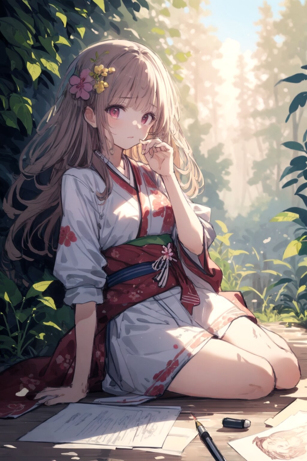 木陰