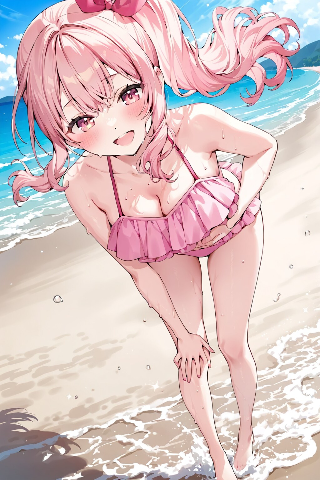 水着の彼女