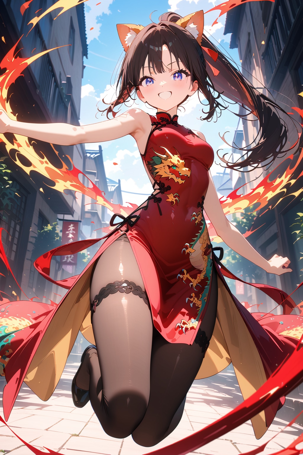 ドラゴン使いの少女（HALO:美龍さん）