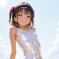 日本の夏、スク水の夏♪４ 2枚目