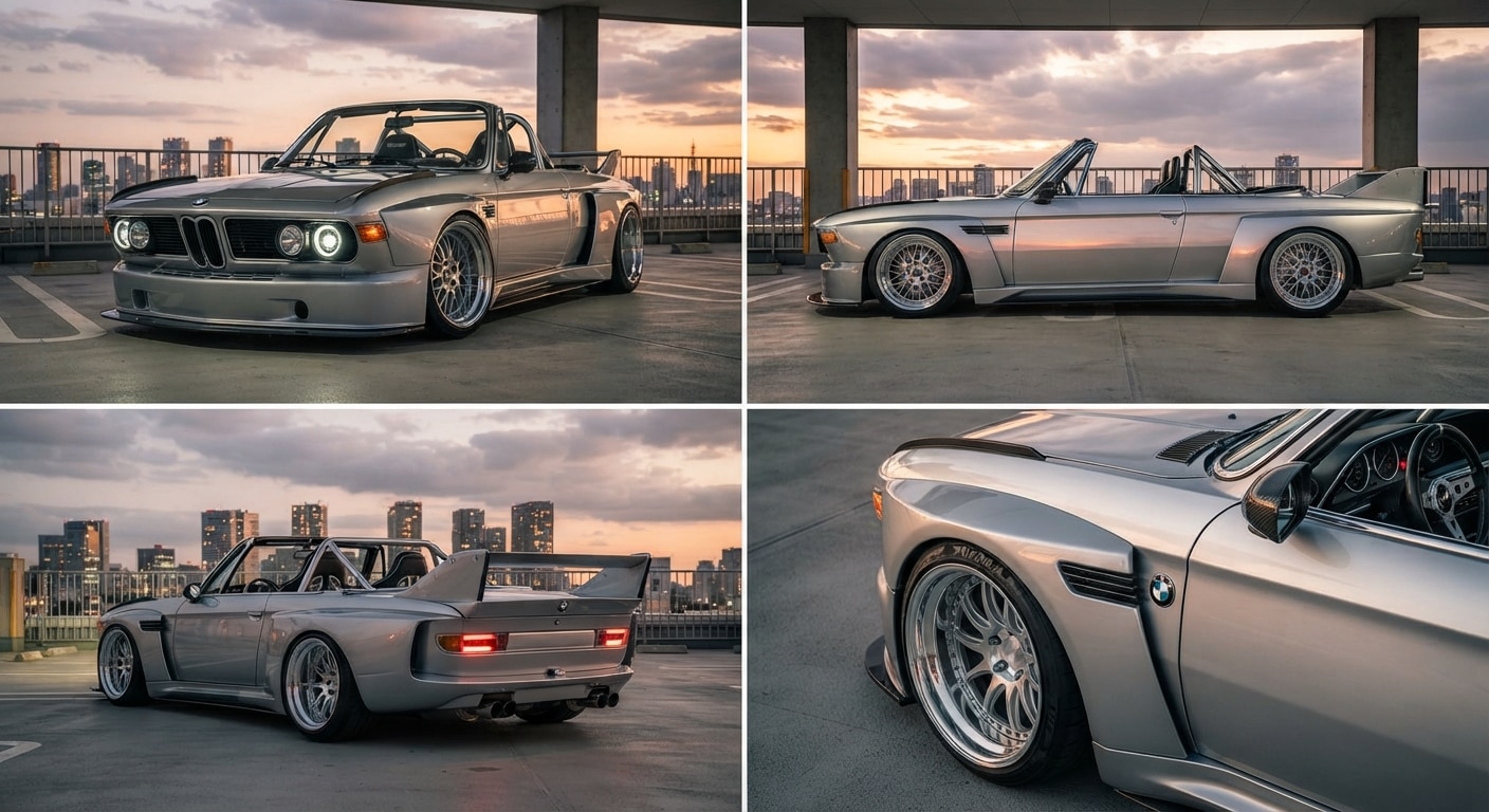BMW CSLオープンカー | の人気AIイラスト・グラビア