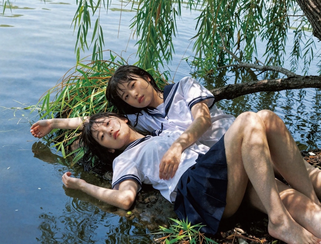 親友同士の真夏のお昼寝