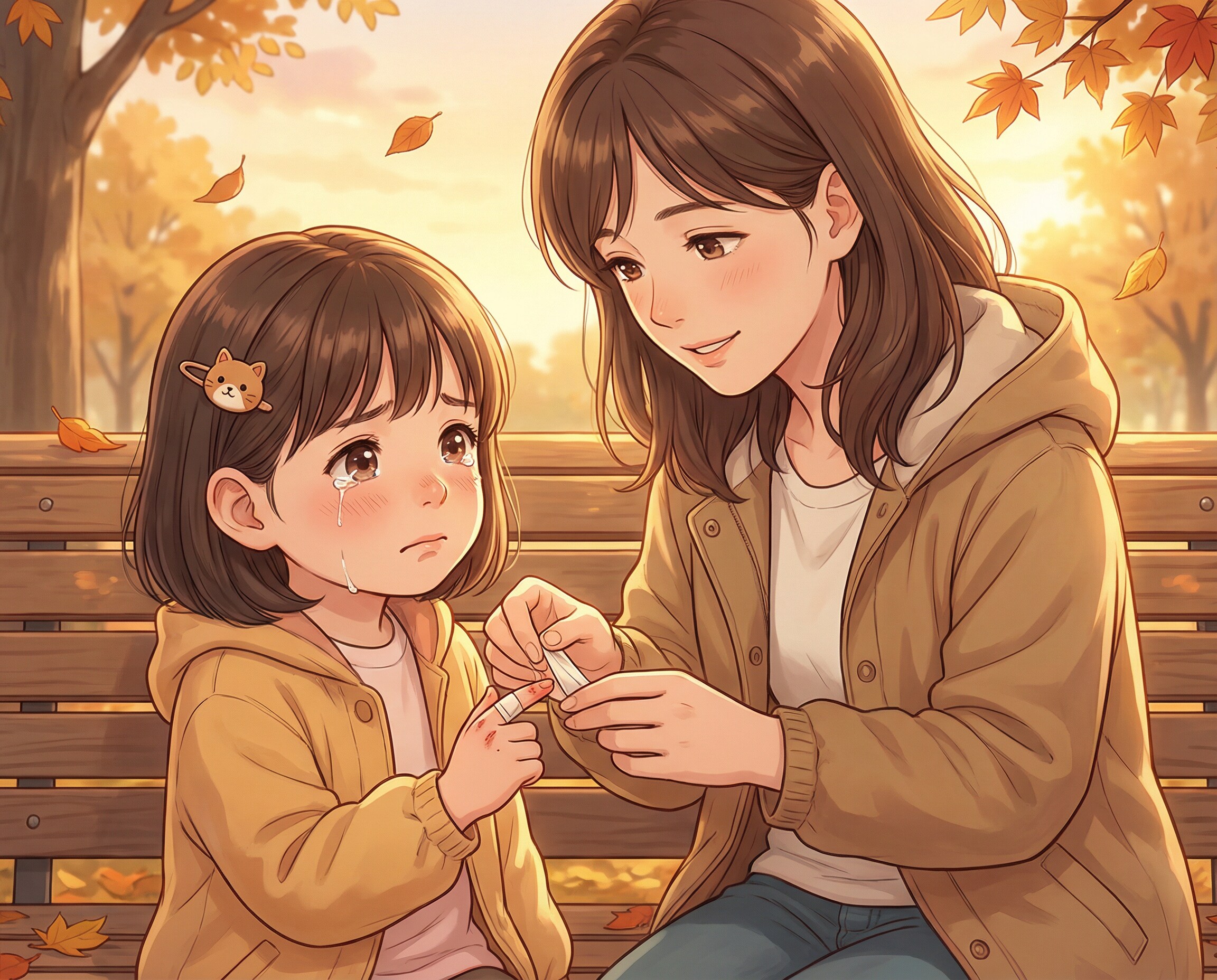 指に絆創膏を巻く | の人気AIイラスト・グラビア