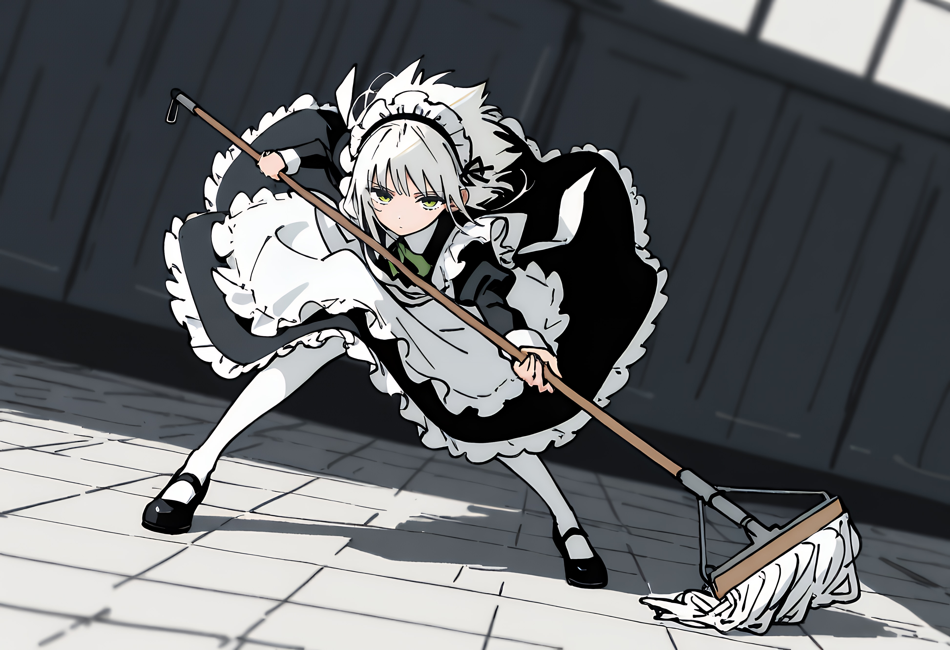 おそうじメイド | の人気AIイラスト・グラビア