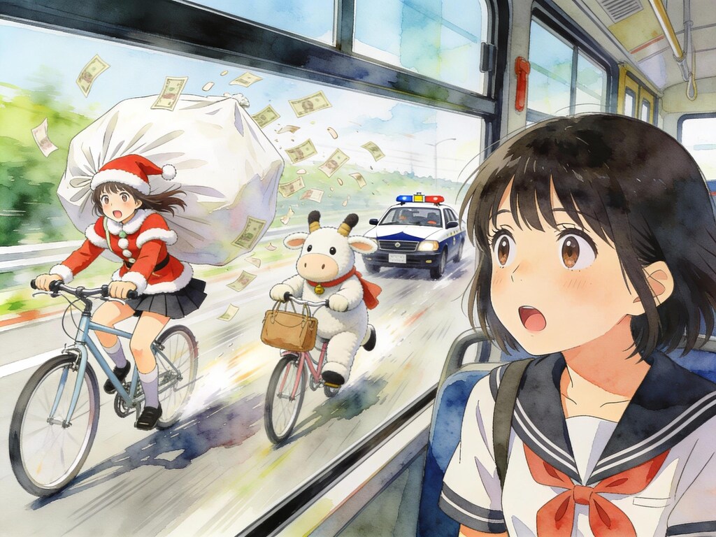 サンタとトナカイ少女