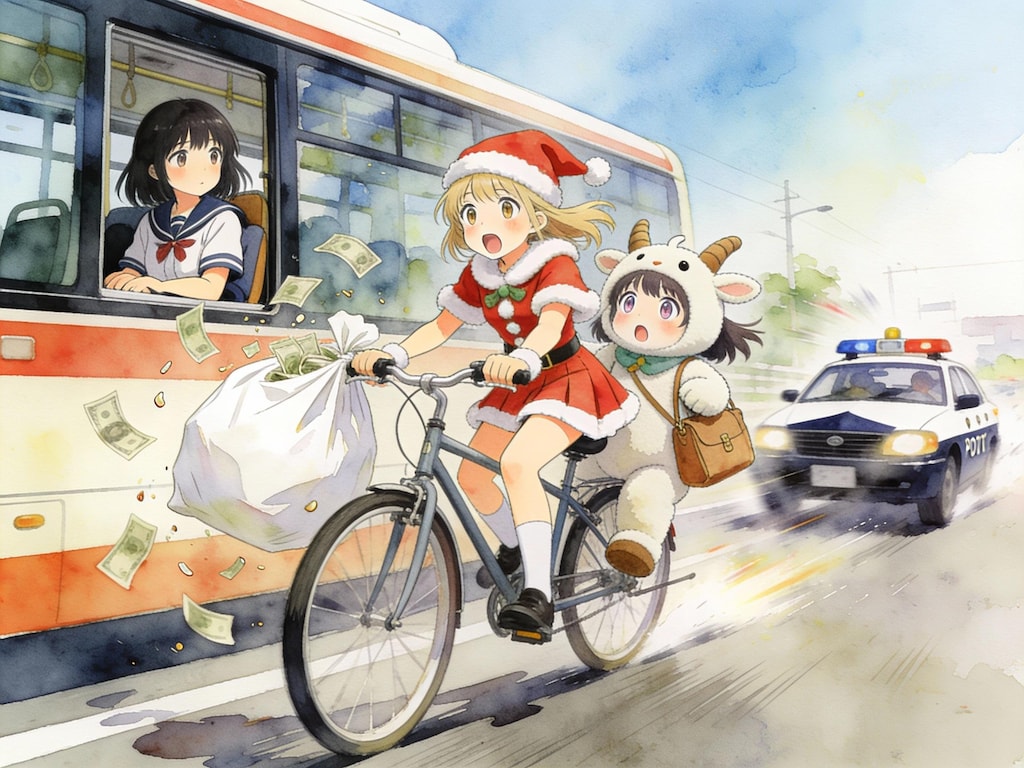 サンタとトナカイ少女