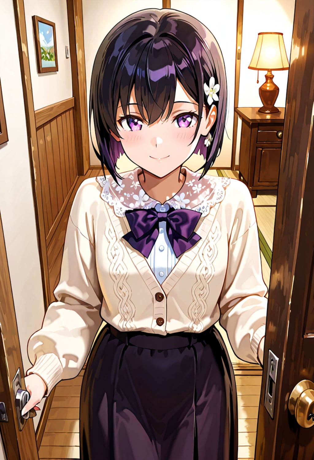 ひまりちゃんの挨拶ポーズ5枚♡