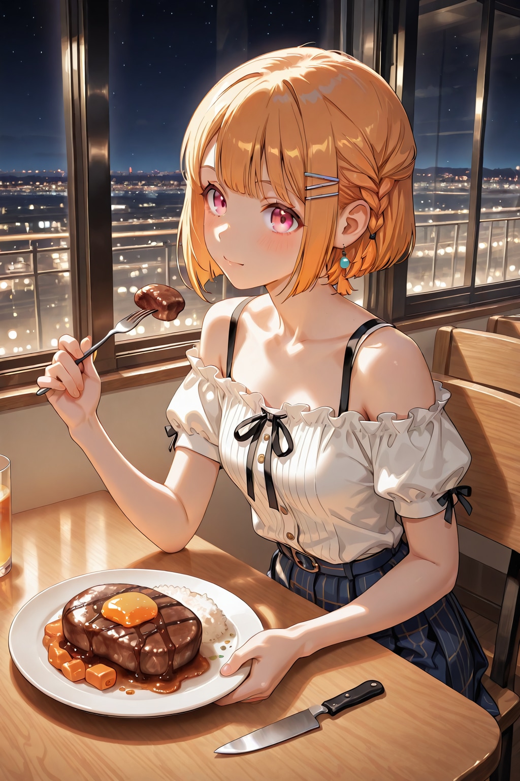 夕食はハンバーグで | の人気AIイラスト・グラビア