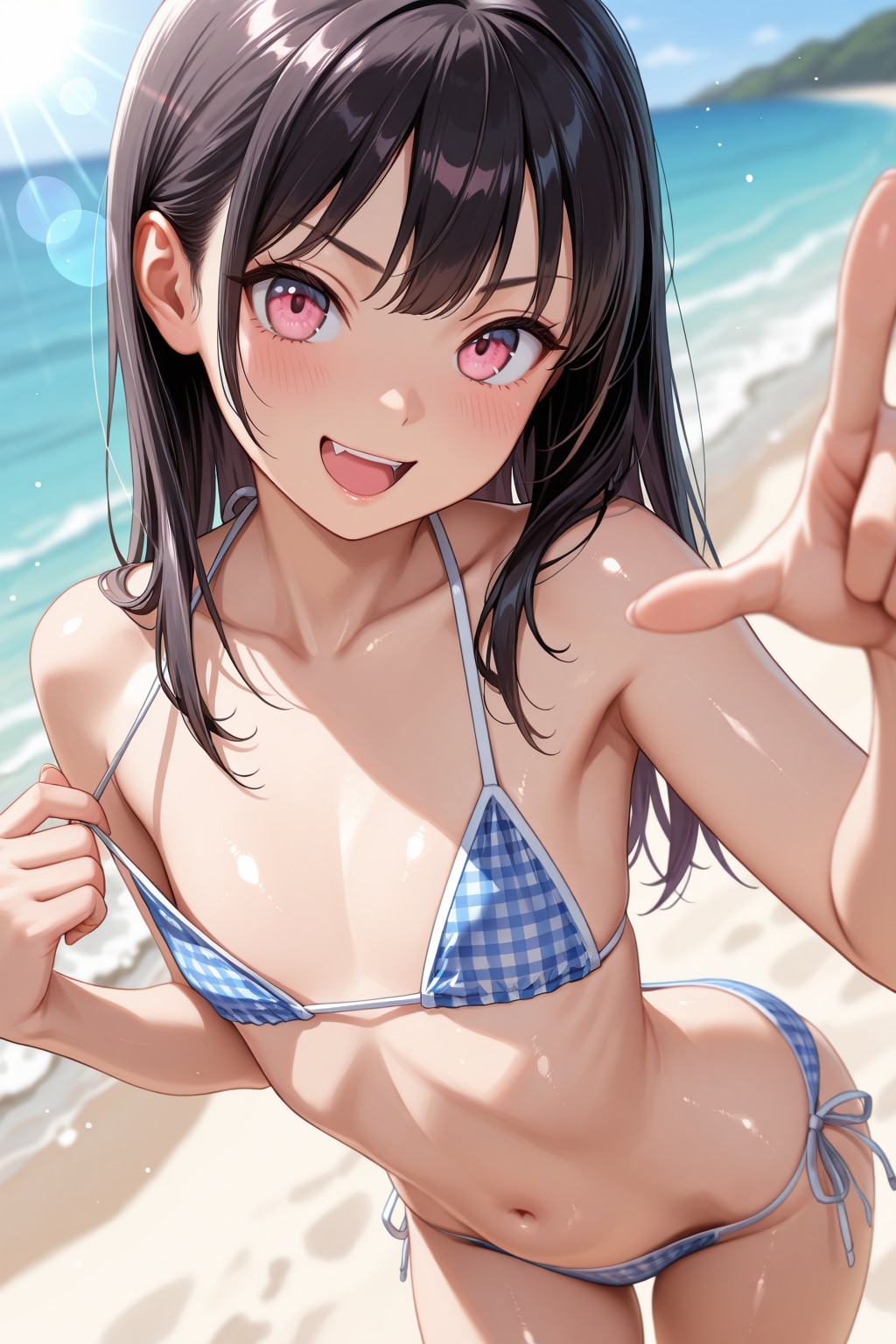 ビキニを脱ぐ板野ちゃん