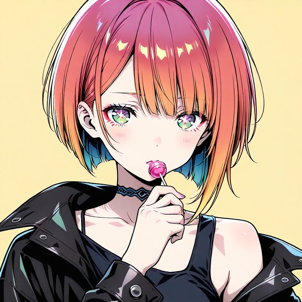 BEHIMOTHが舐める飴 | の人気AIイラスト・グラビア