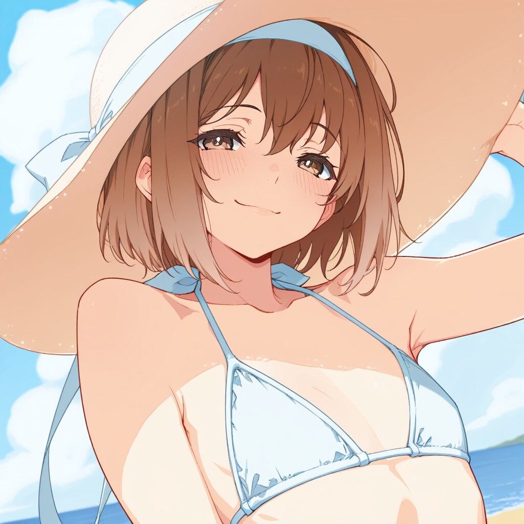 従妹ちゃん水着(リメイク)