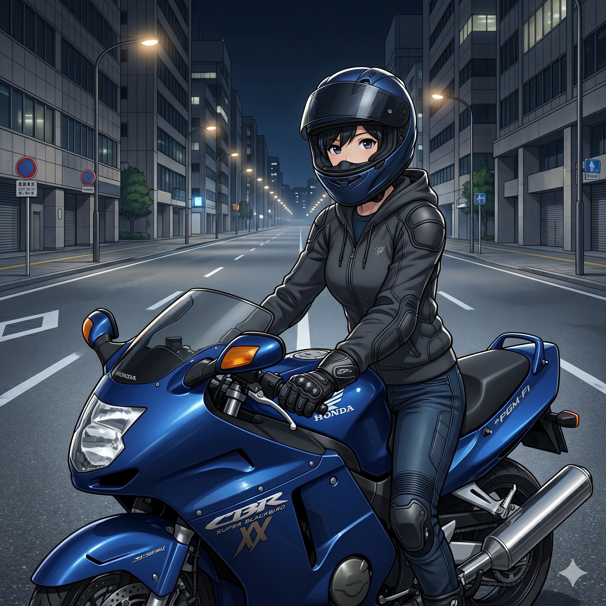 ホンダ・CBR1100XX Super BlackBird