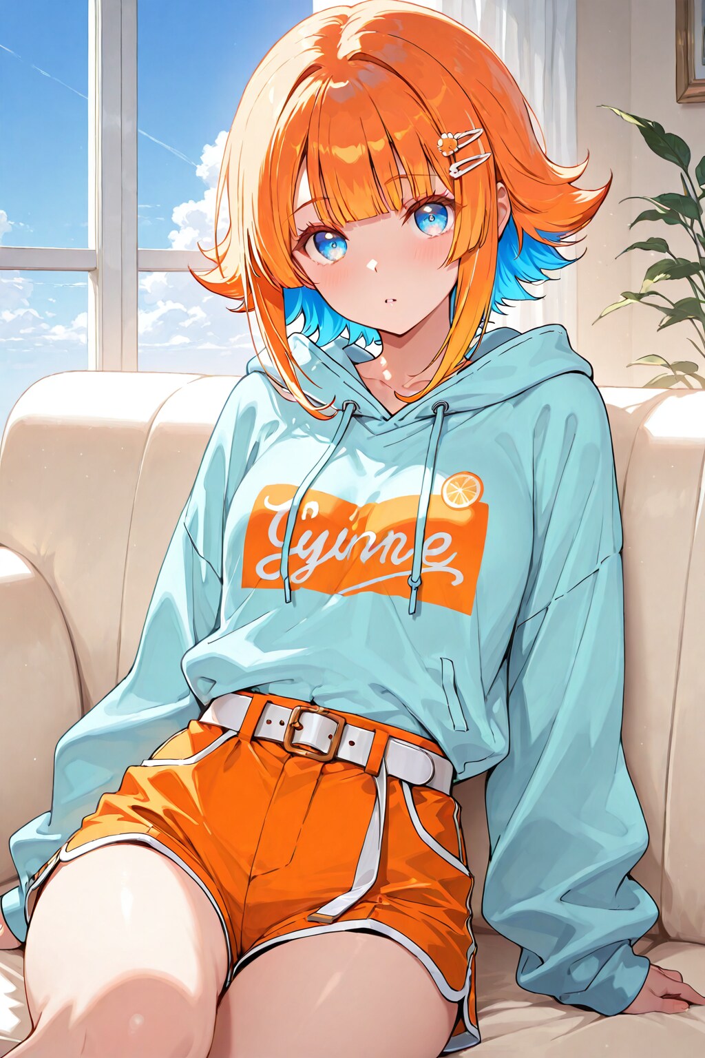 新しい看板娘の空灯です
