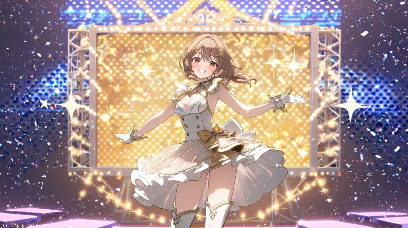 ①Beyond The Stars  ちゃおアイドルコスプレ | の人気AIイラスト・グラビア
