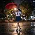雨に濡れて 8枚目