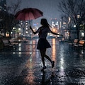雨に濡れて 2枚目