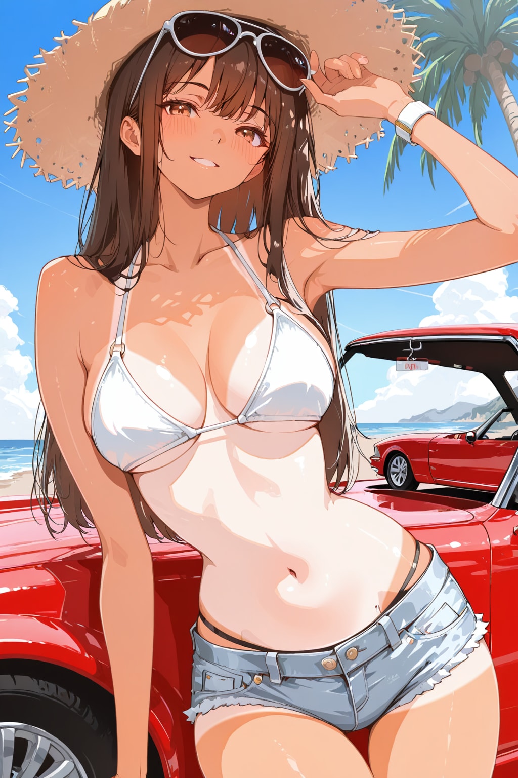 真夏の海