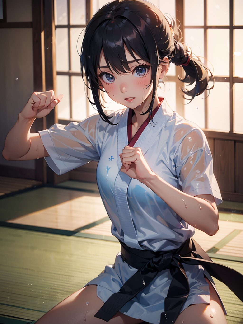 【二次元】空手少女