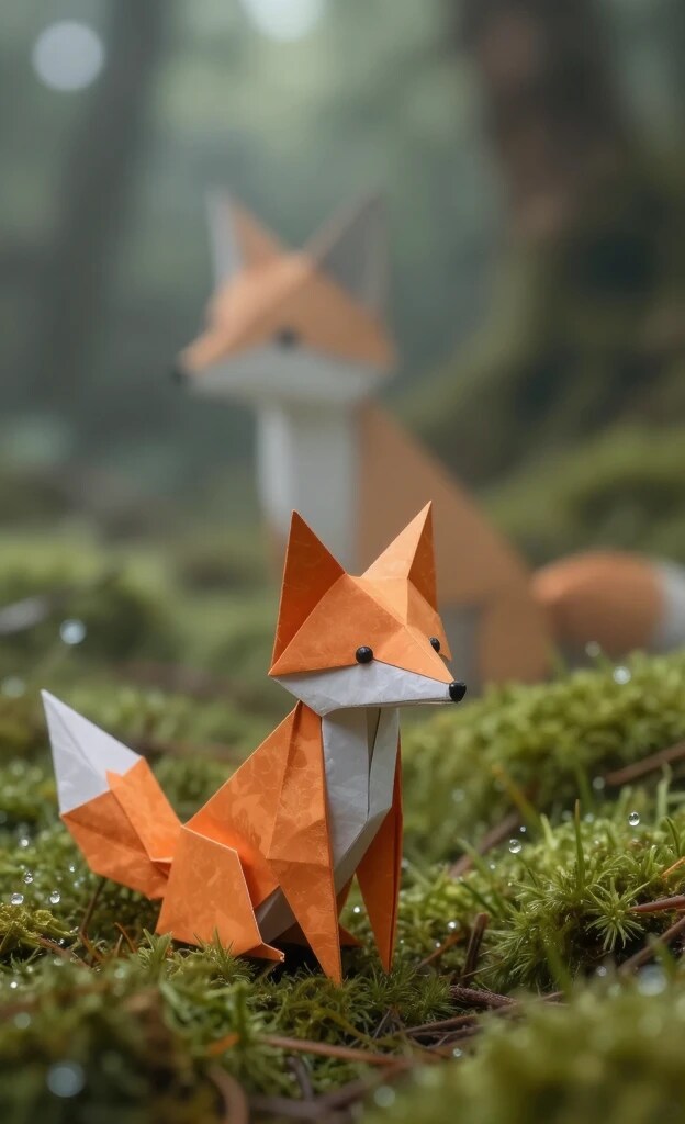 森の狐