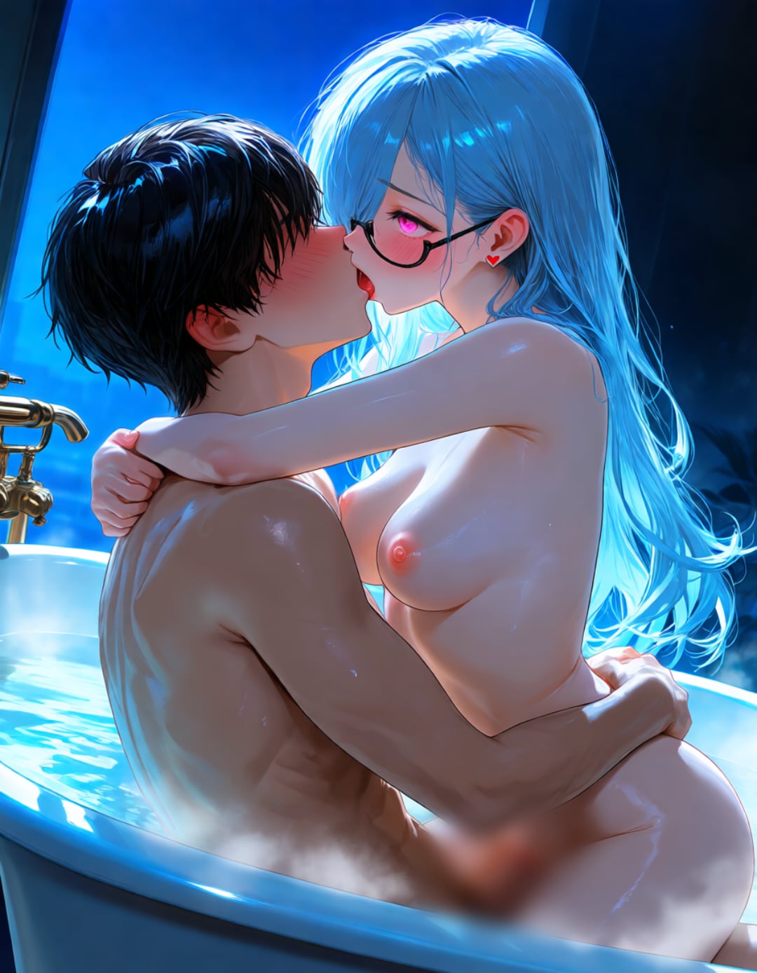 お風呂で