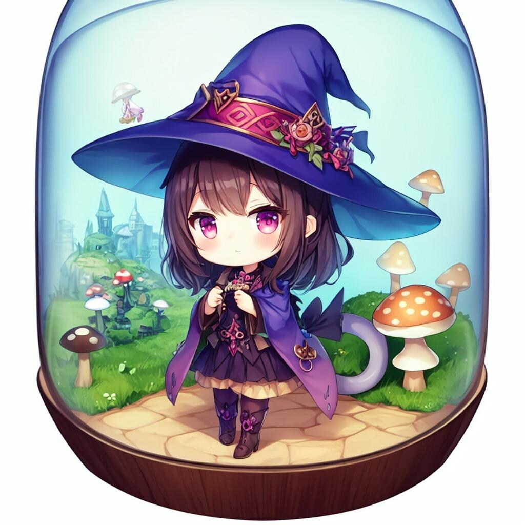 きのこの魔女の瓶詰め
