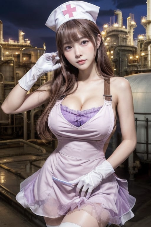 工場夜景大好きナースちゃん