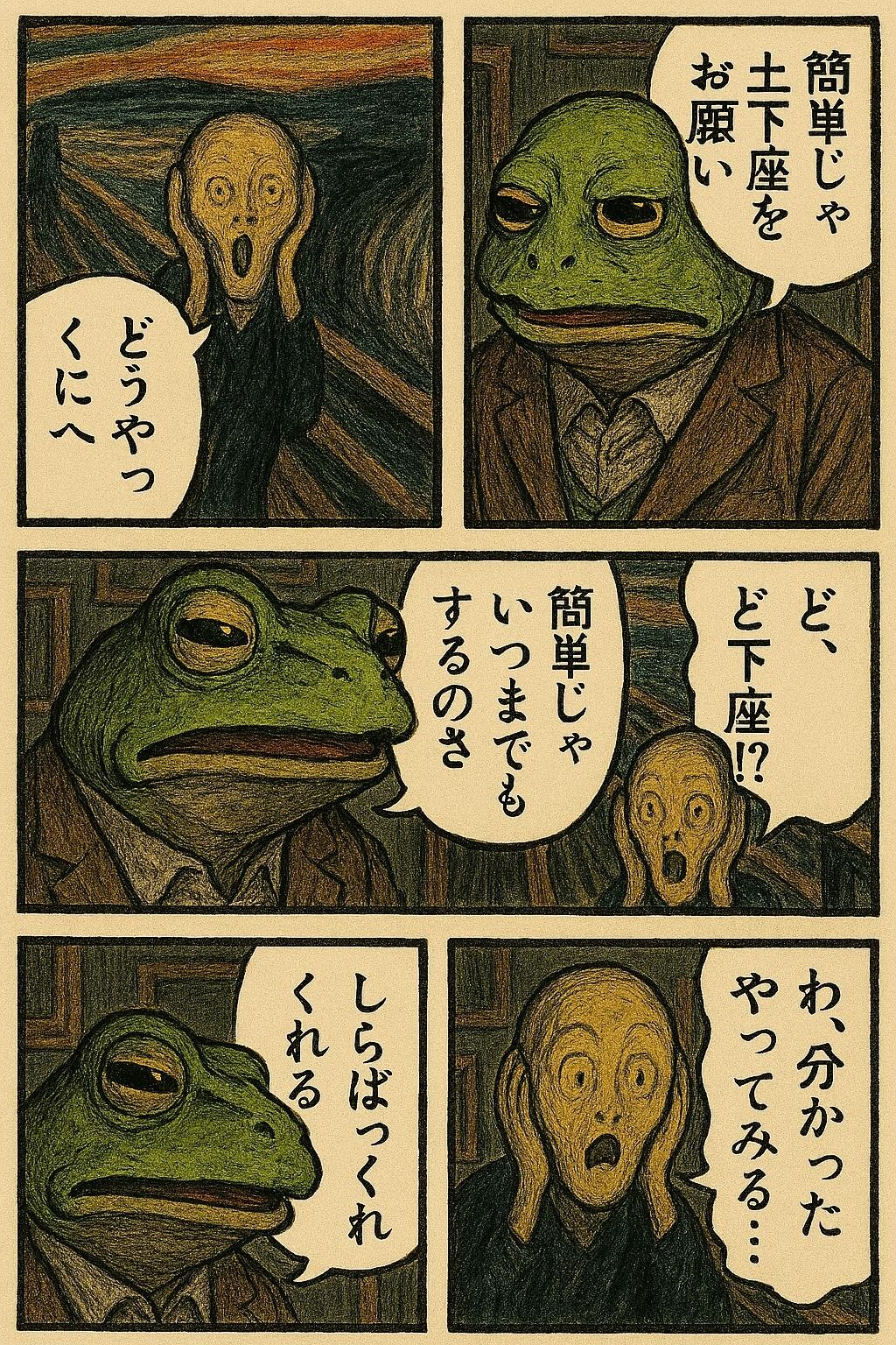 叫びの人vsくにへかえる