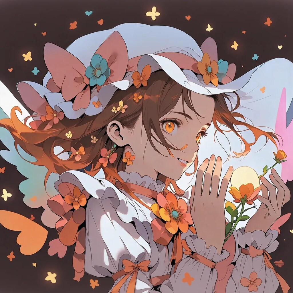 【花と翼】06花明かり