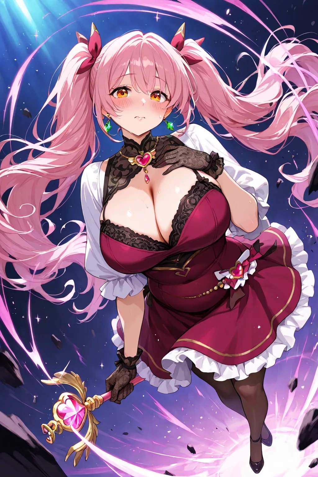 魔法熟女マジカル☆マミーの飛翔 | の人気AIイラスト・グラビア