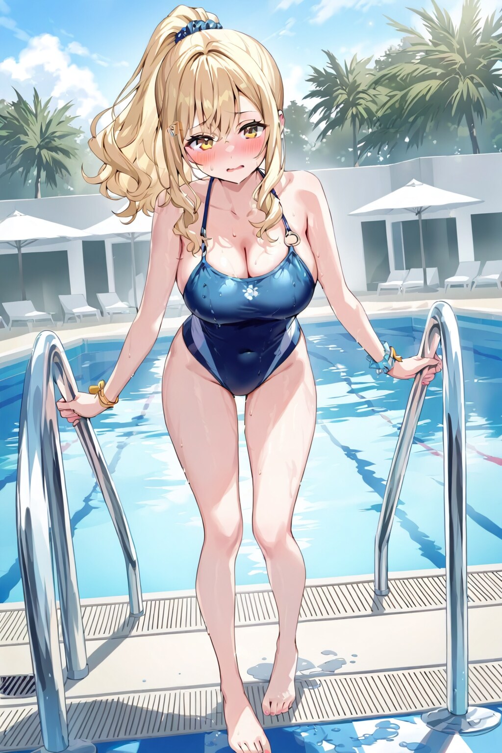 水着の彼女