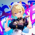 スーパーメイド😻ネコミミちゃん 2枚目