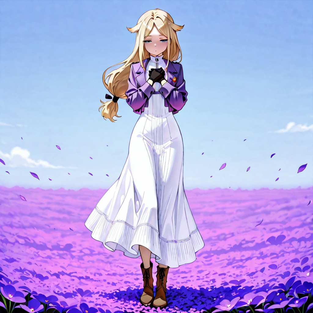 紫といえばすみれでしょう。 | の人気AIイラスト・グラビア