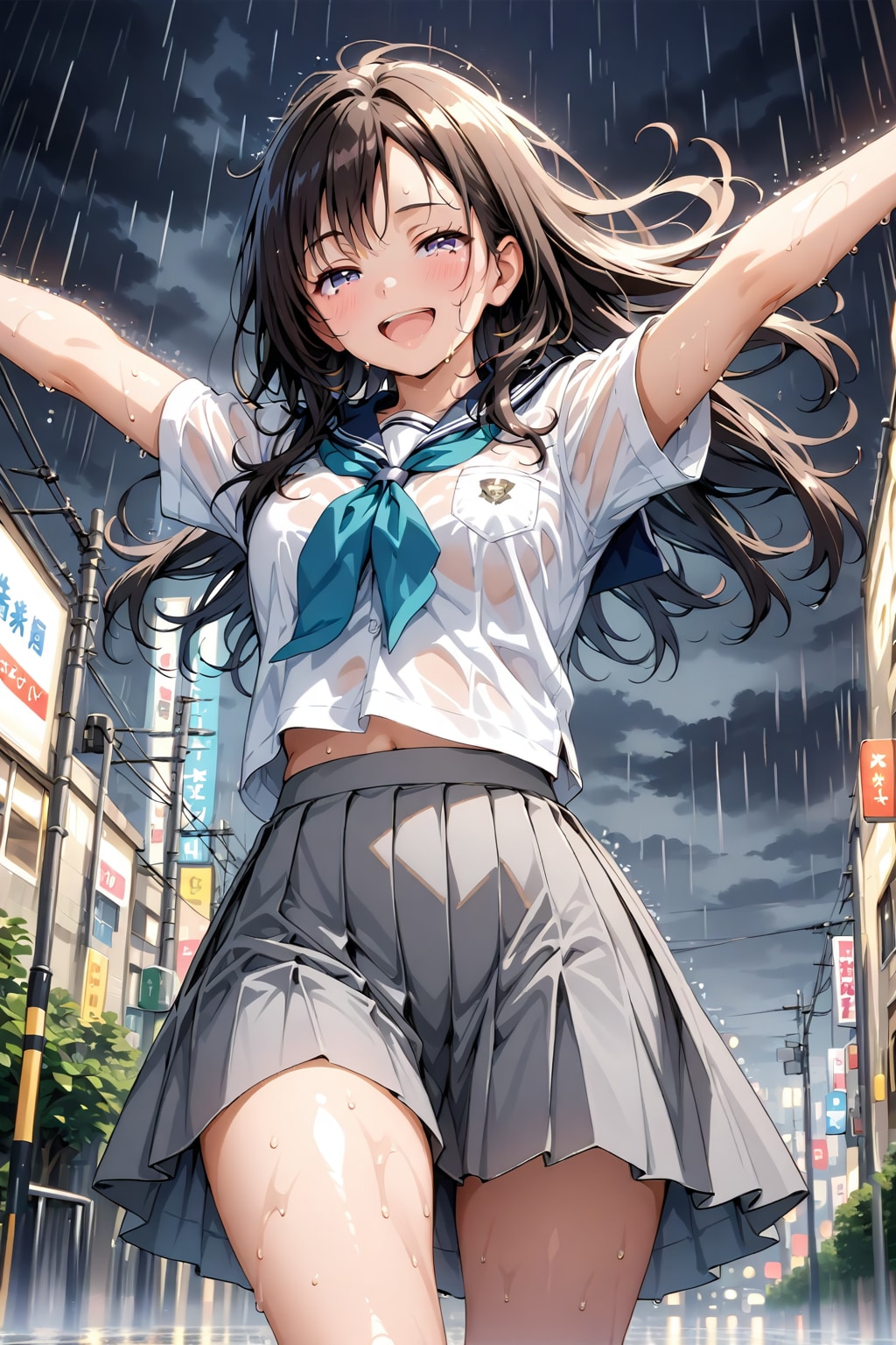 台風クラブ三たび♪