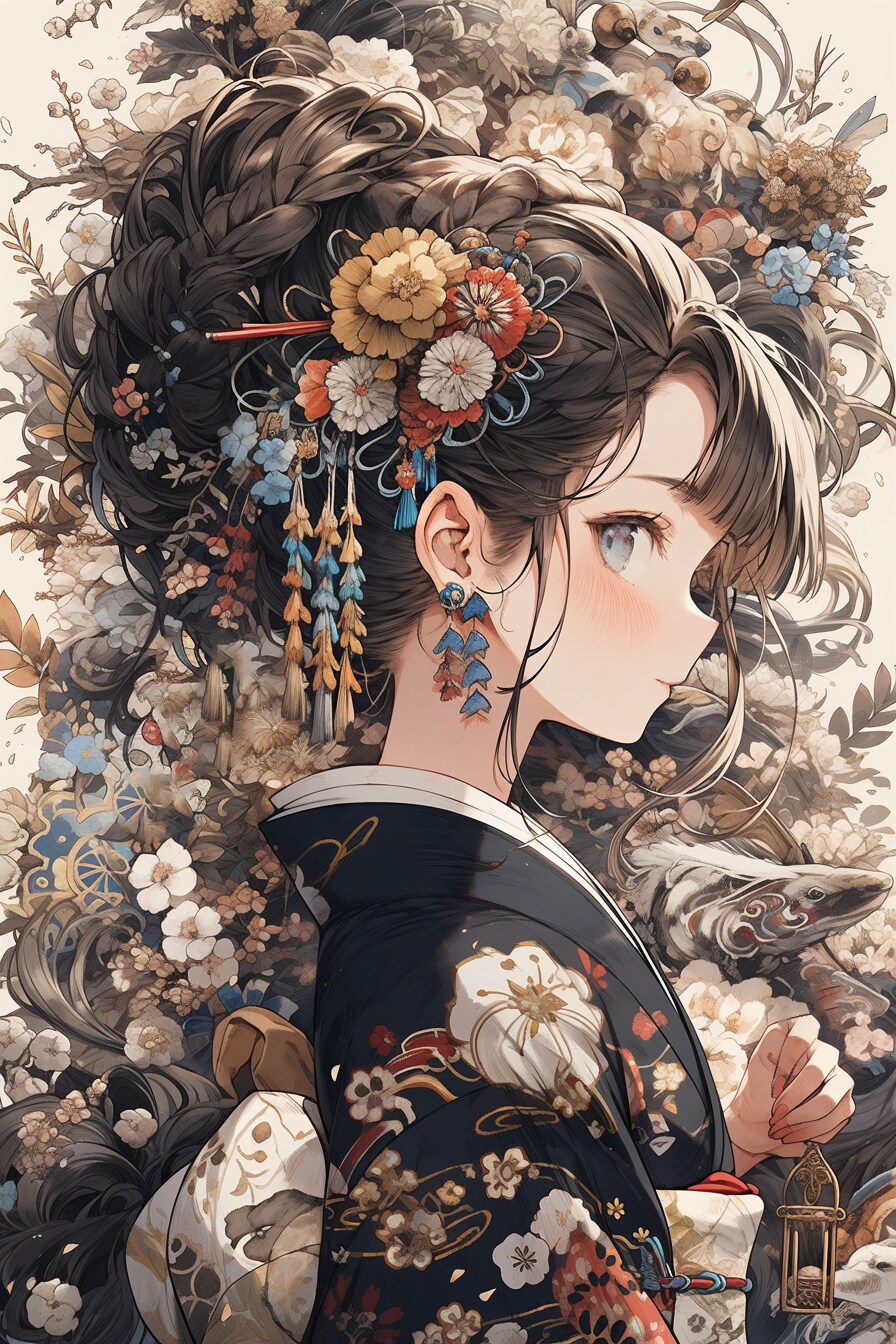 立てば芍薬、座れば牡丹、歩く姿は百合の花 The allure of a lily in every step