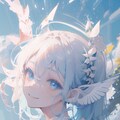 風は囁き、君は微笑む。/PixAI 2枚目
