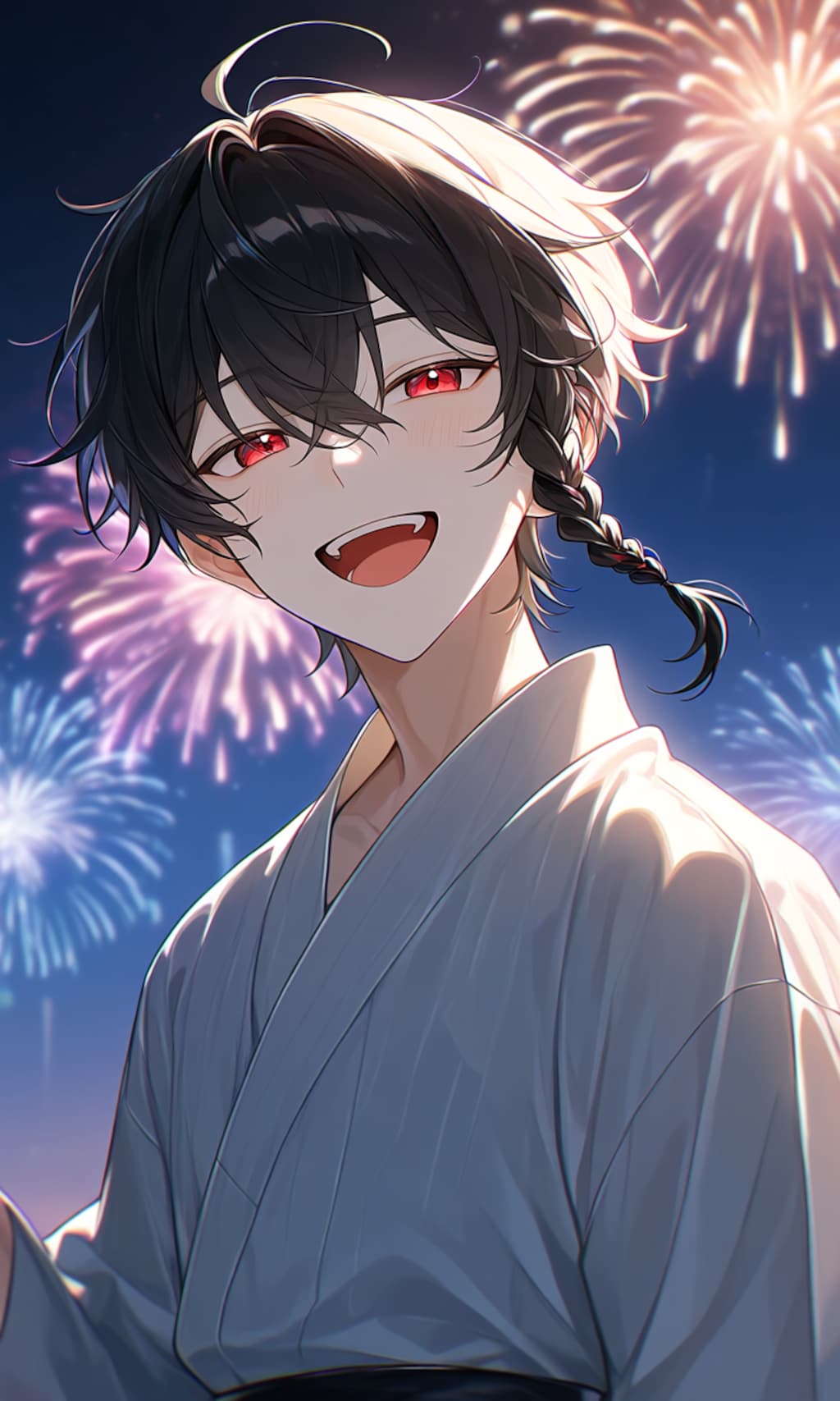 花火の日🎇にて